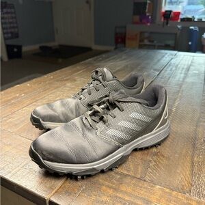 Adidas Bounce Golf Shoes womens size 5 Black Soft spikes